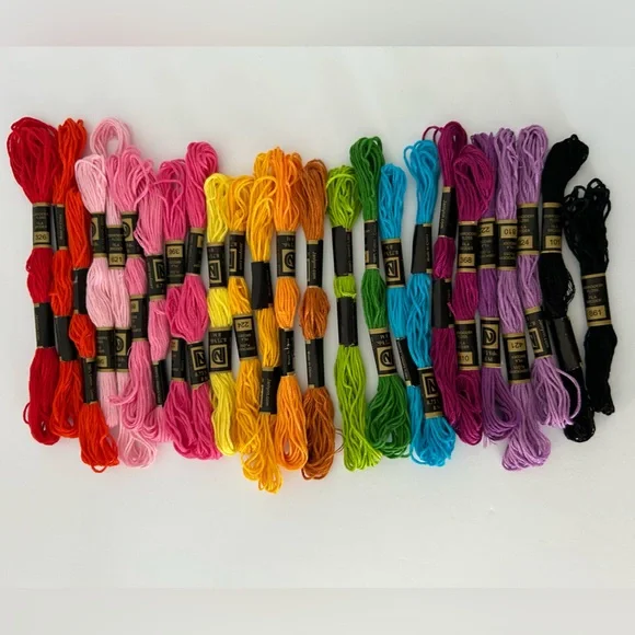 🦋 5/$25 - Assorted Janlynn Multicolor Embroidery Floss Bundle - Picture 3 of 10